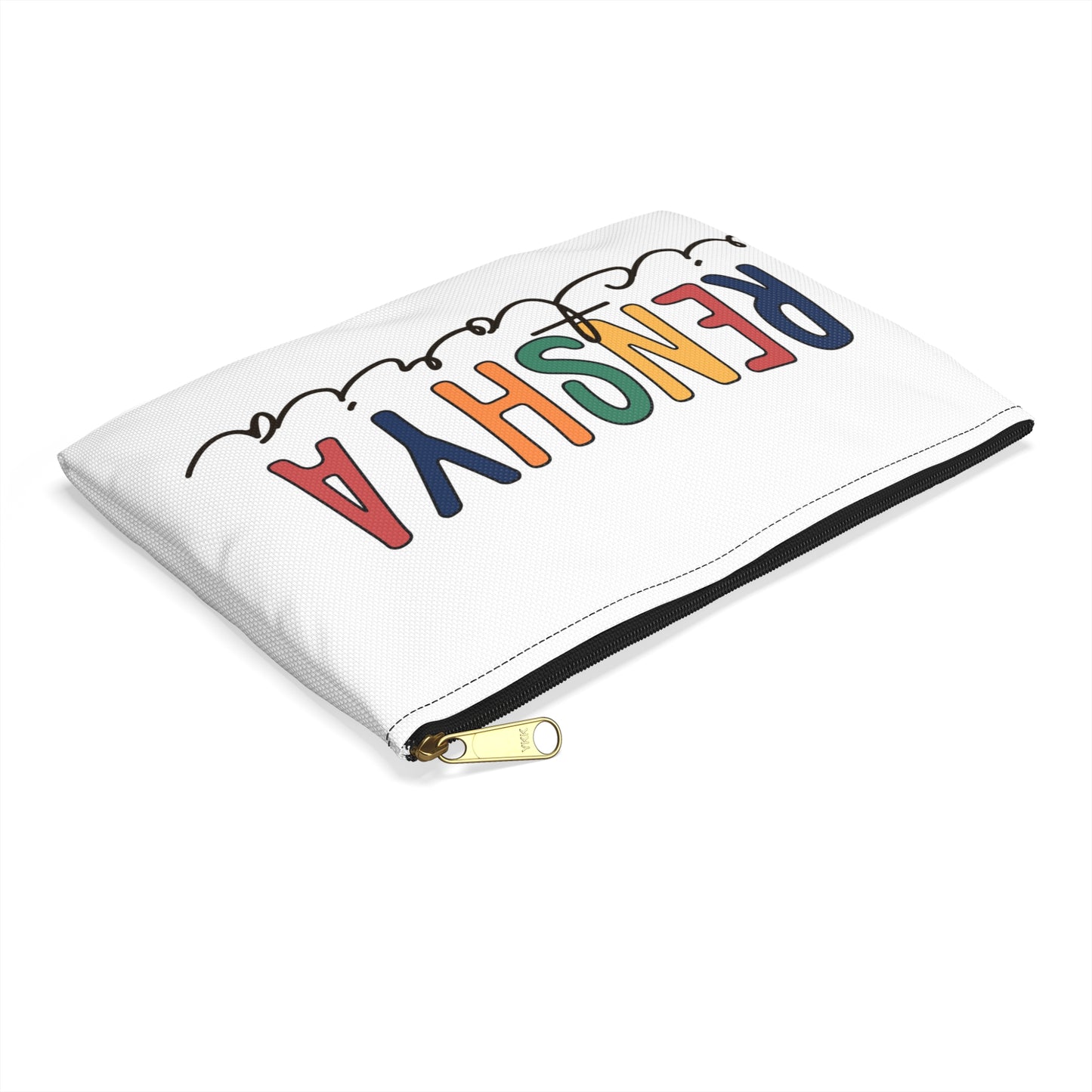 Birthday Gift for kids, Custom Name Pencil Case ,Canvas Birthday Pouch, Children & Preschool Accessories, Zipper Pouch