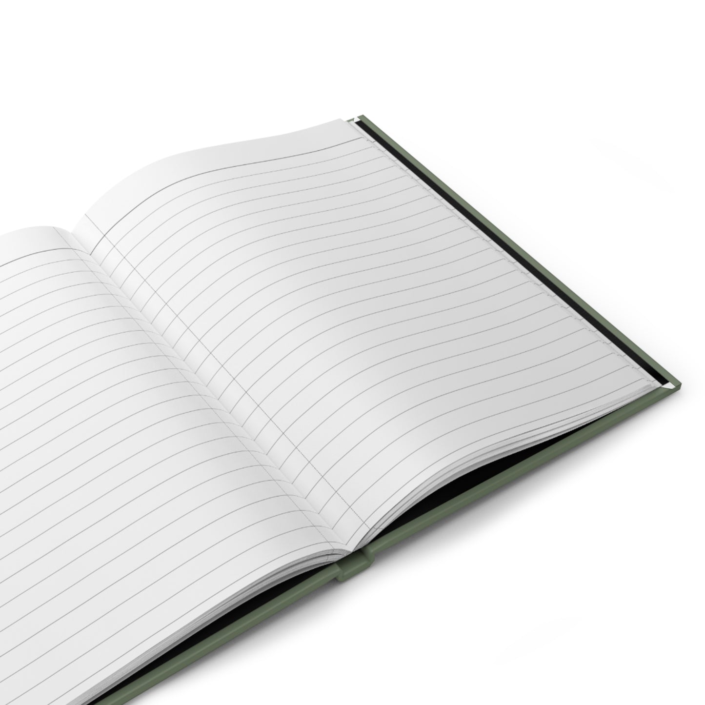 Be Proud of the Work You Do Inspirational Notebook – Motivational Journal with Green Floral Design