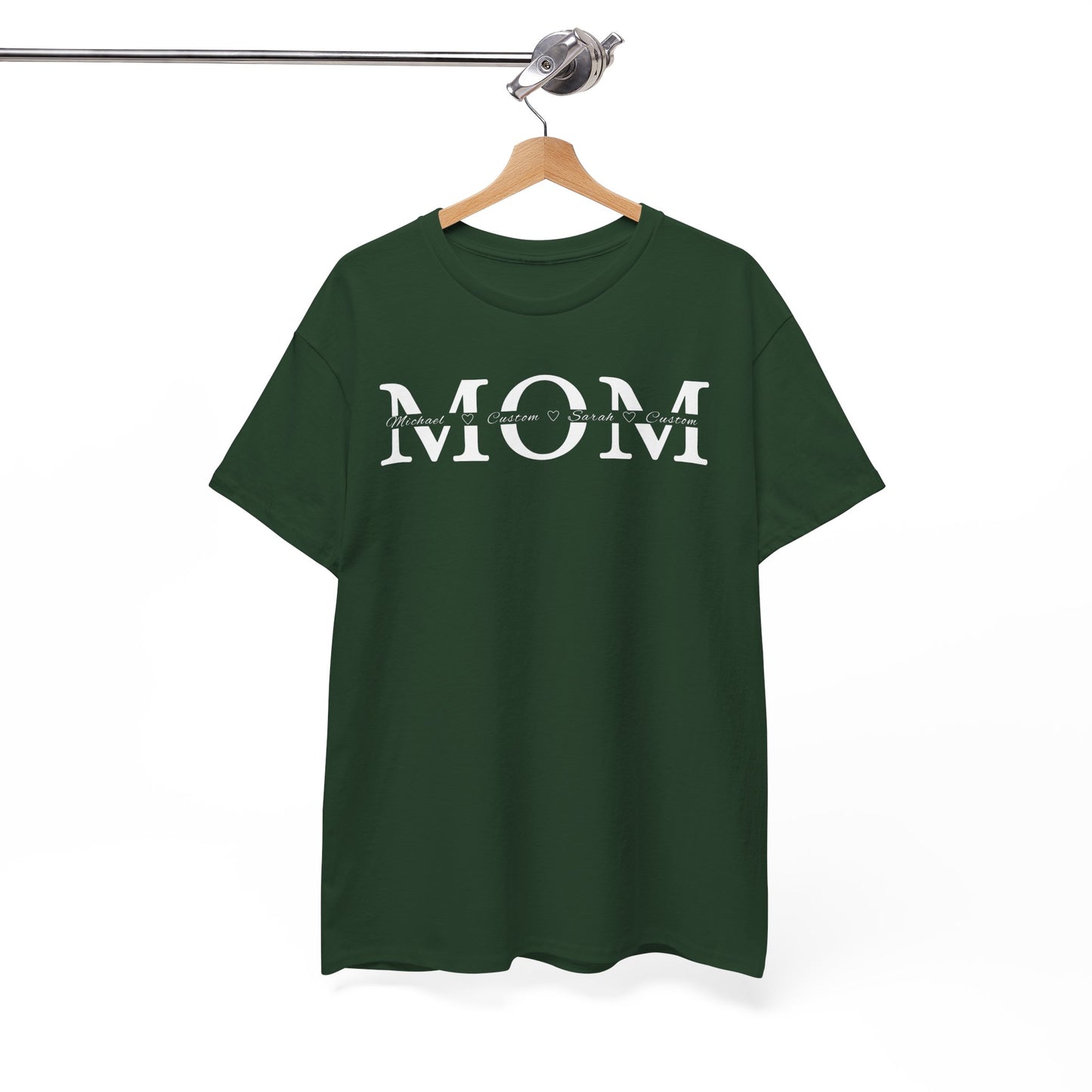 Personalized Mom T-Shirt with Kids’ Names – Perfect Gift for Mothers