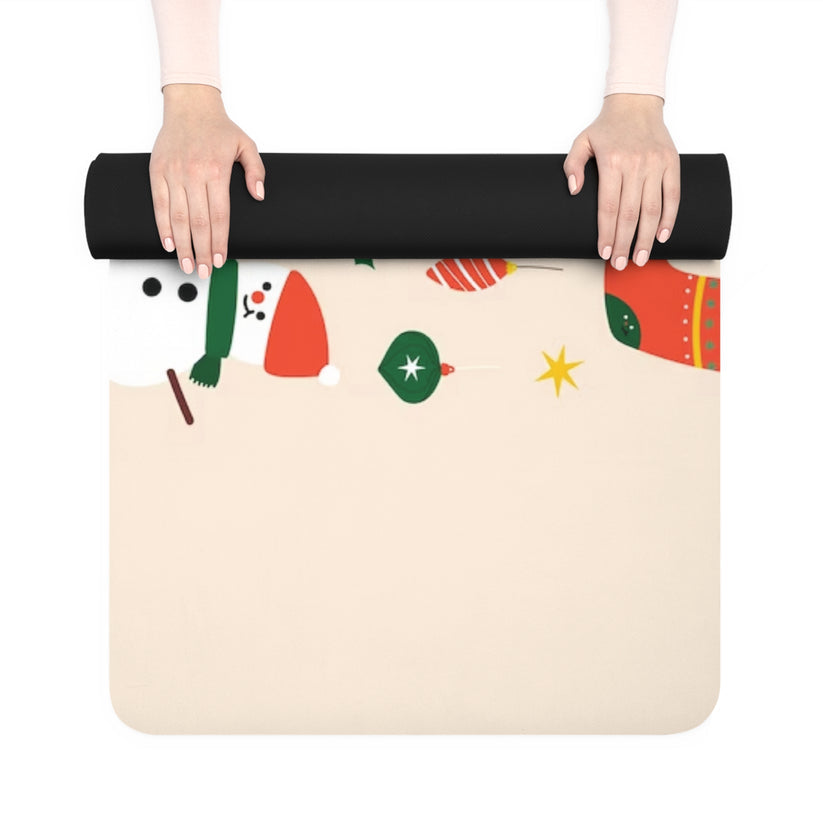 Christmas Rubber Yoga Mat