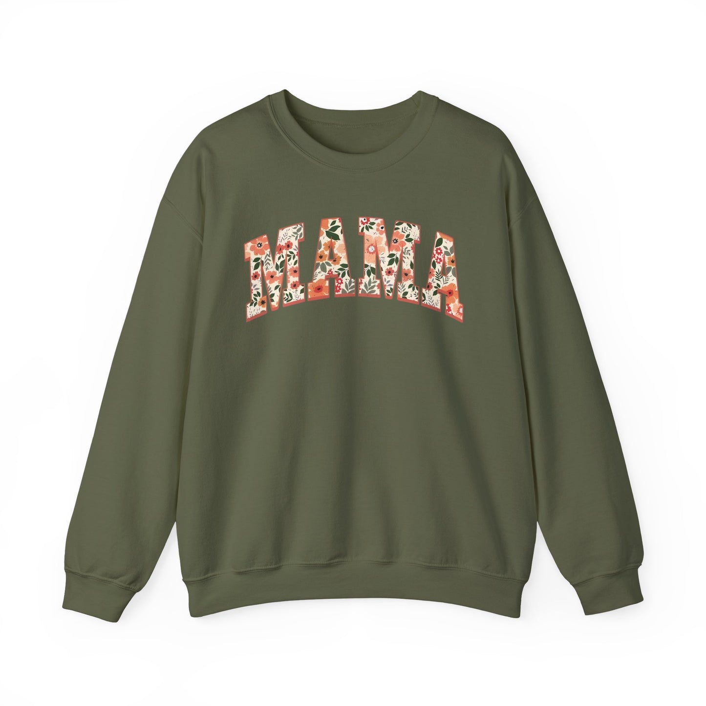 Mama Floral Crewneck Sweatshirt – Cozy Mother’s Day Pullover