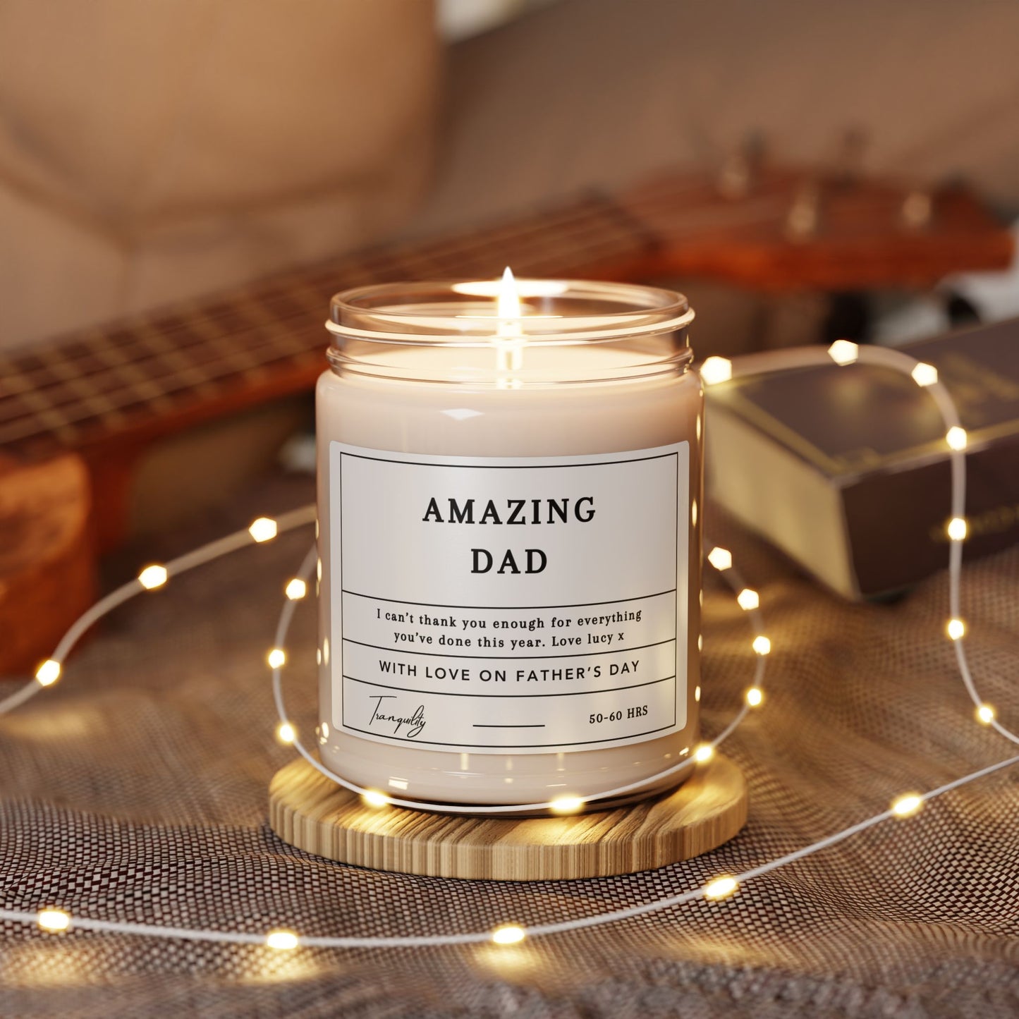Amazing Dad 9oz Scented Soy Candle – Father’s Day Gift
