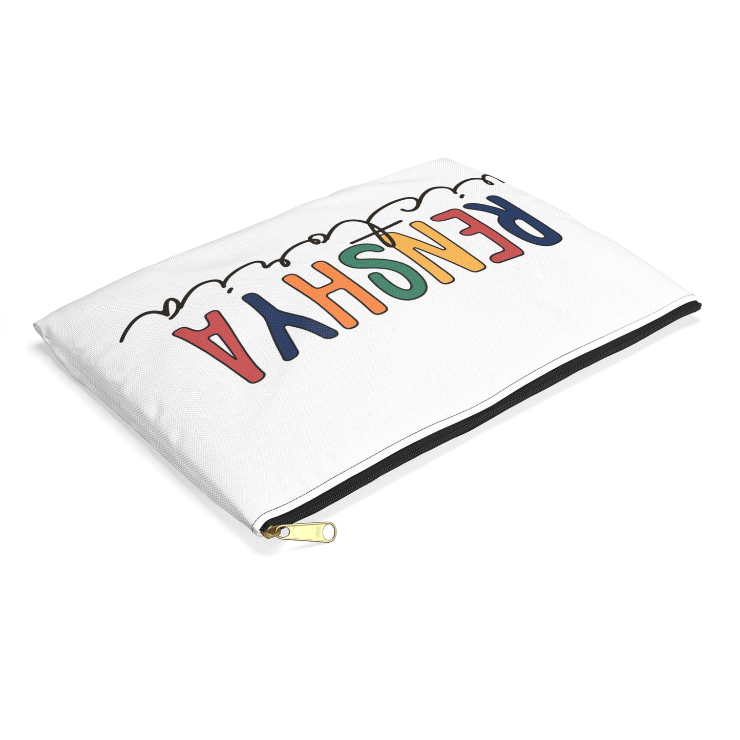 Birthday Gift for kids, Custom Name Pencil Case ,Canvas Birthday Pouch, Children & Preschool Accessories, Zipper Pouch