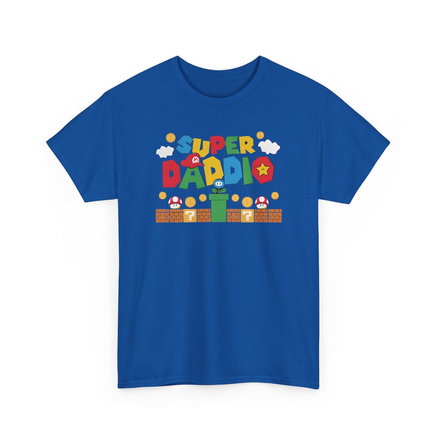 Super Daddio T-Shirt – Funny Retro Gaming Dad Shirt, Father’s Day Gift Tee