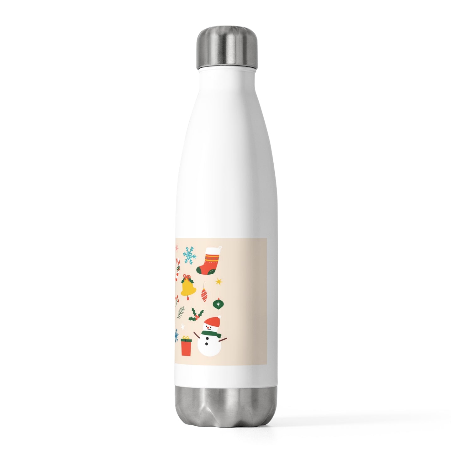 Christmas 20oz Double Wall Insulated Stainless Steel Water Bottle