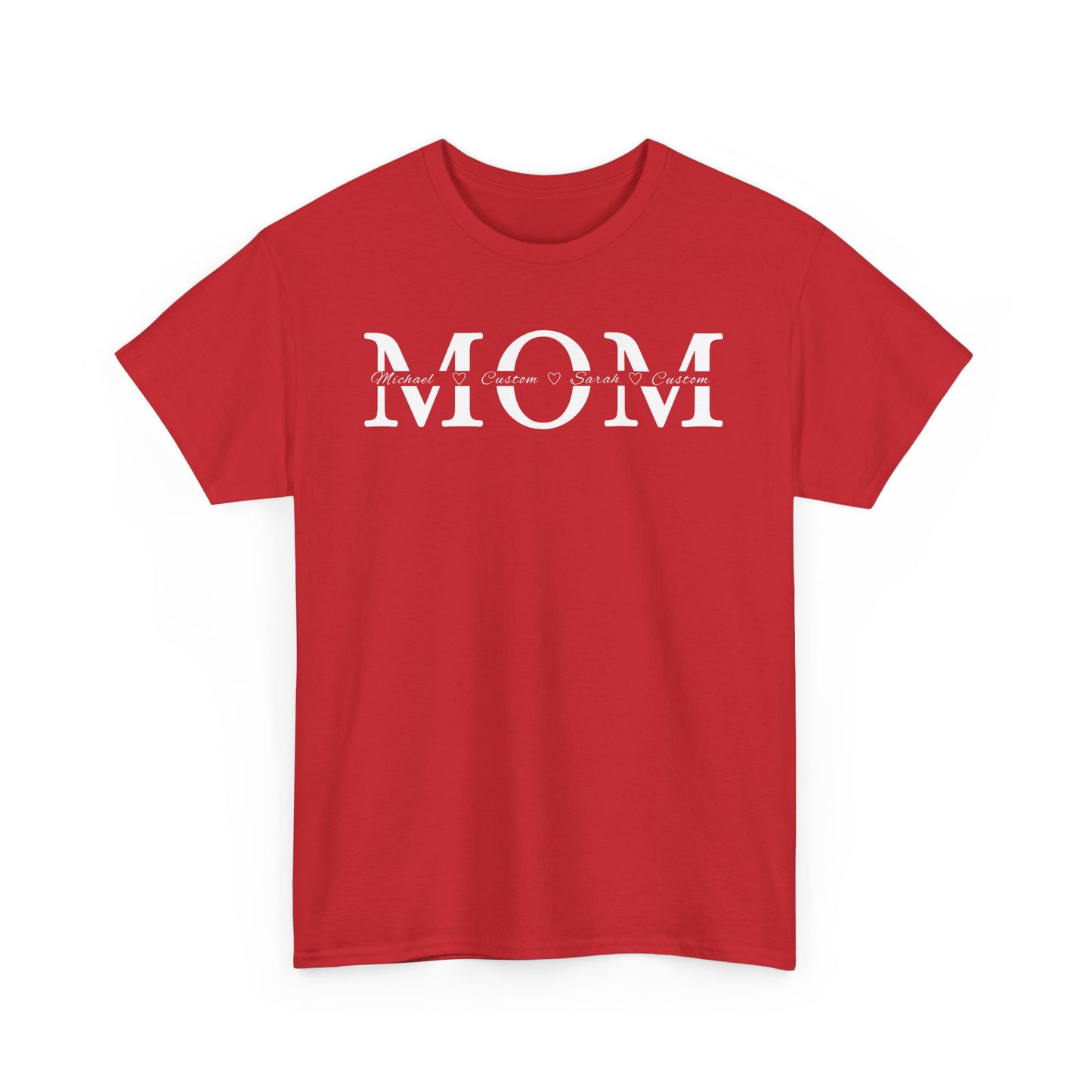 Personalized Mom T-Shirt with Kids’ Names – Perfect Gift for Mothers