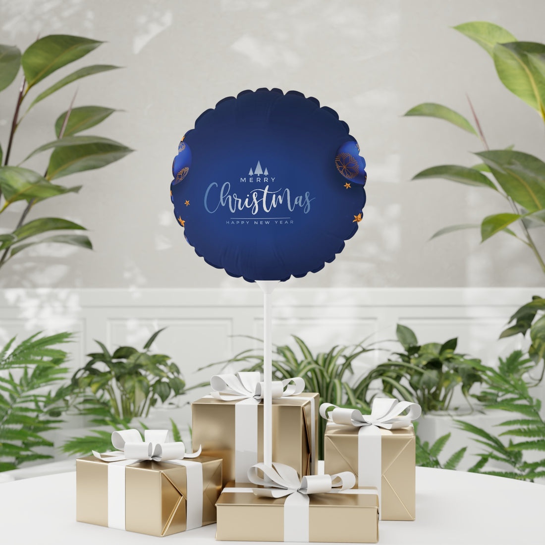 Christmas Balloon (Round and Heart-shaped), 11"