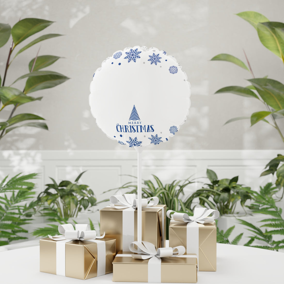 Christmas Balloon (Round and Heart-shaped), 11"
