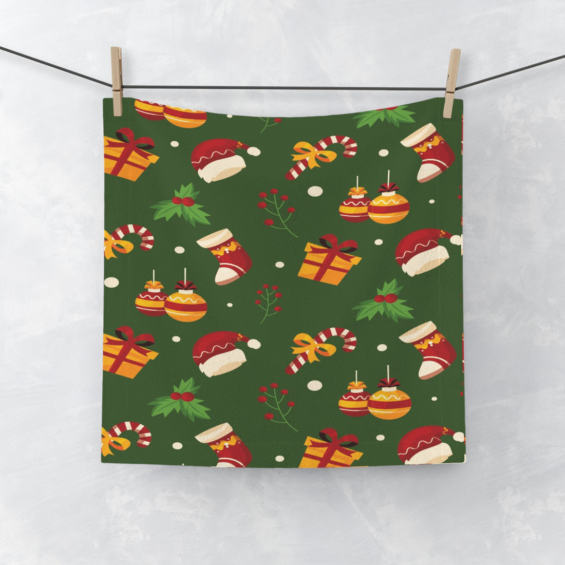 Christmas Face Towel