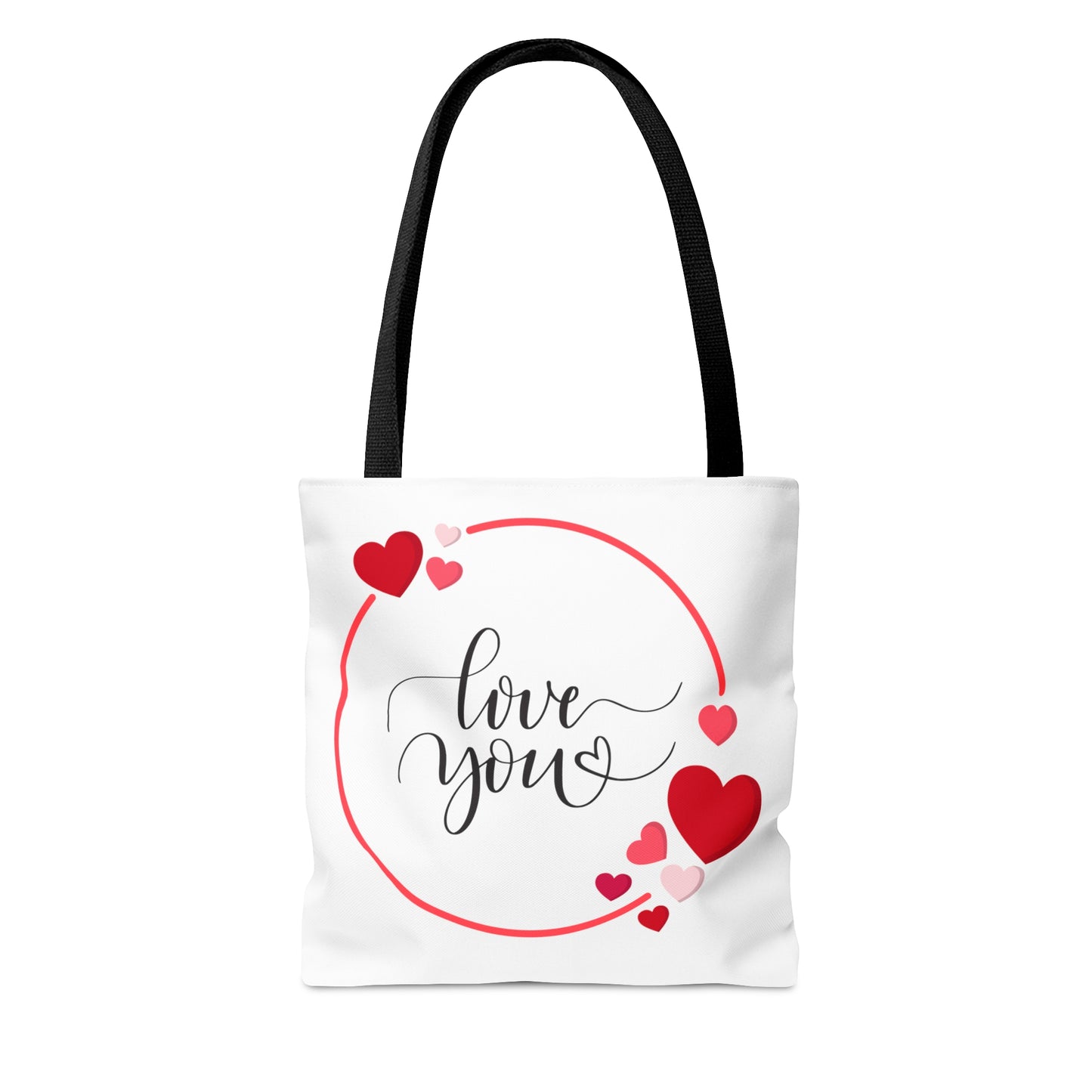 Valentine Tote bags, Love You Printed Tote Bags, 3 Sizez