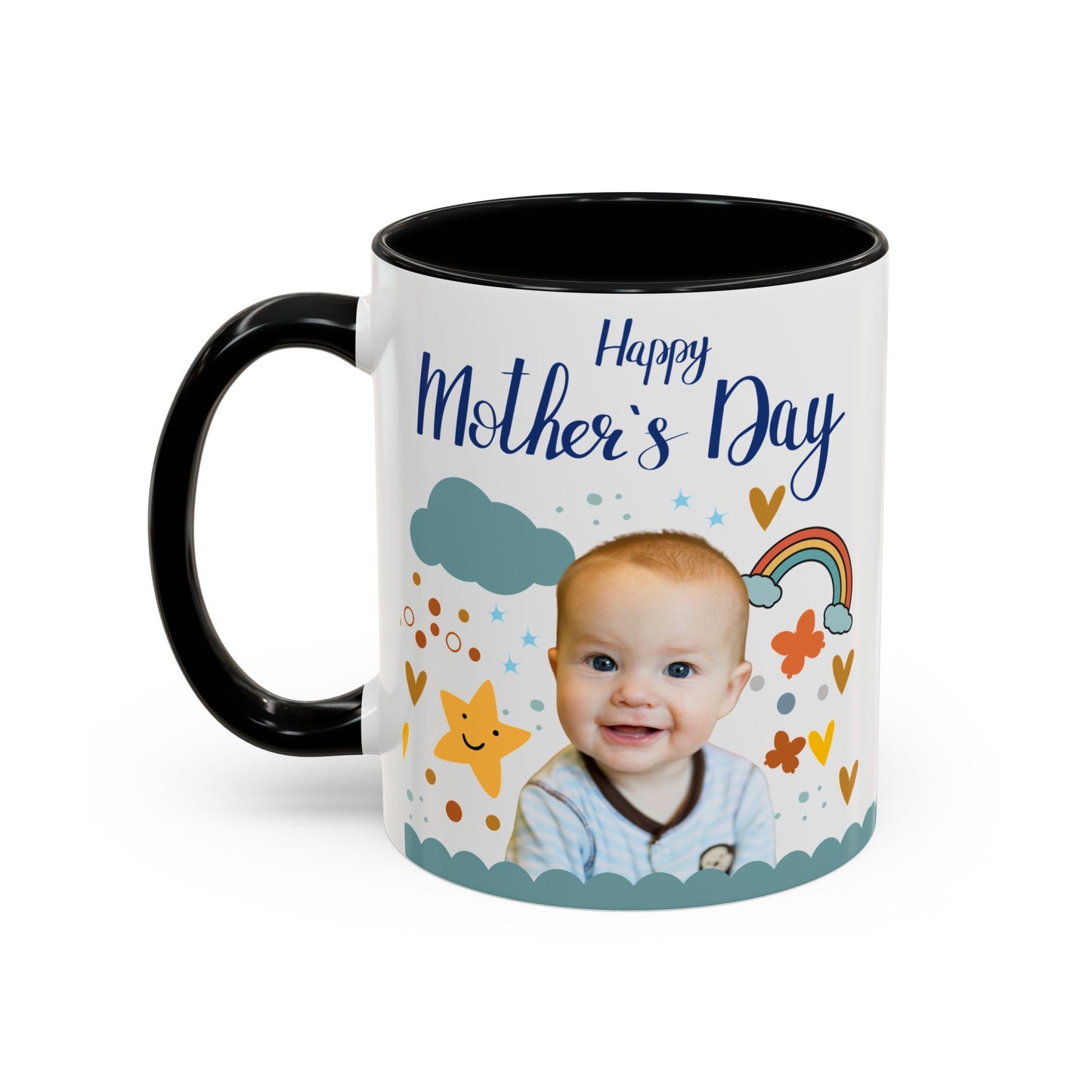 Custom Baby Photo Mug – Personalized Gift for Mom or New Mom
