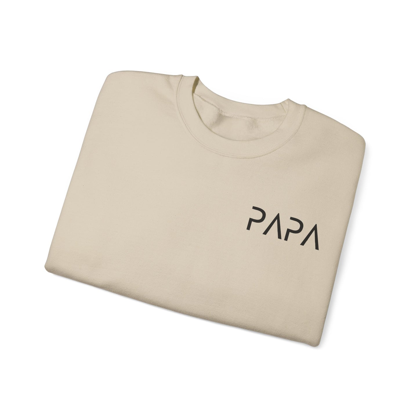 Papa Printed Sweatshirt, Gift for Father