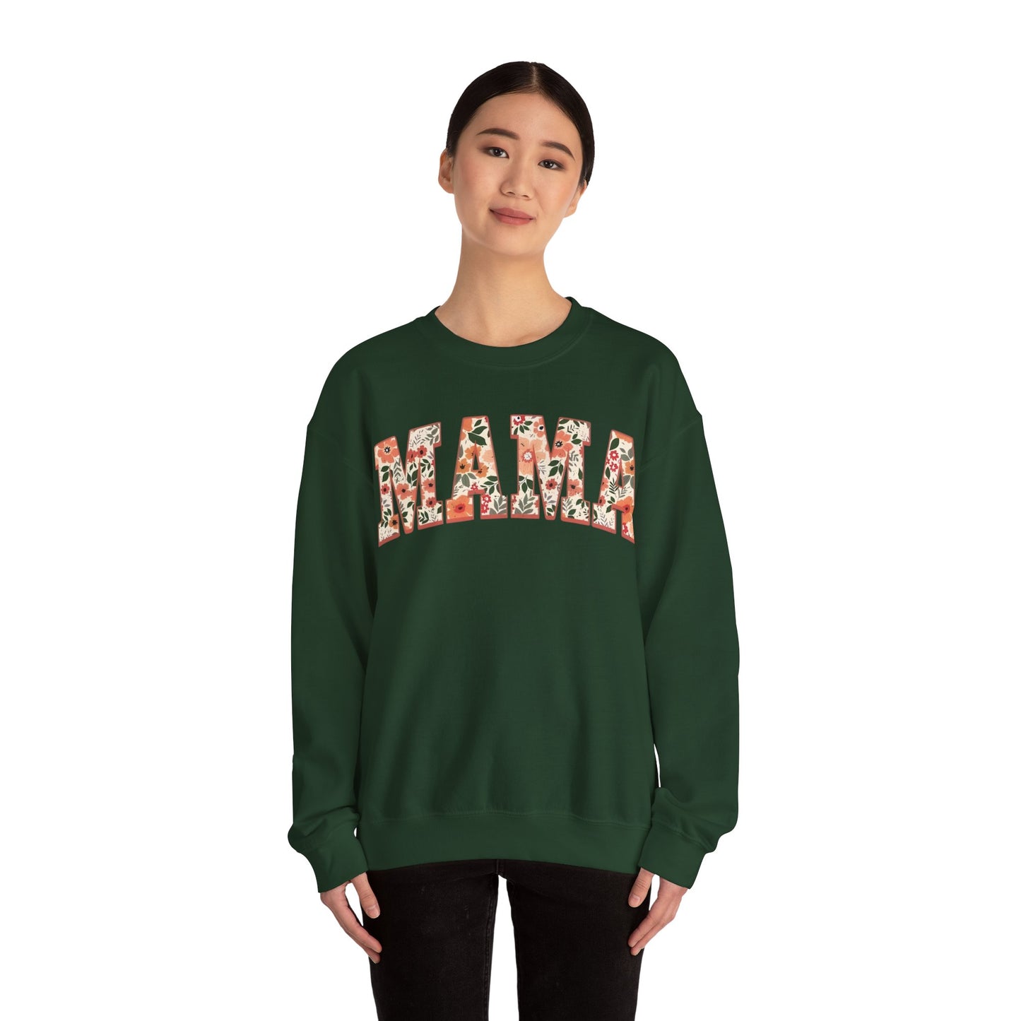 Florist Mama Printed Sweatshirt, Mother's Day Gift