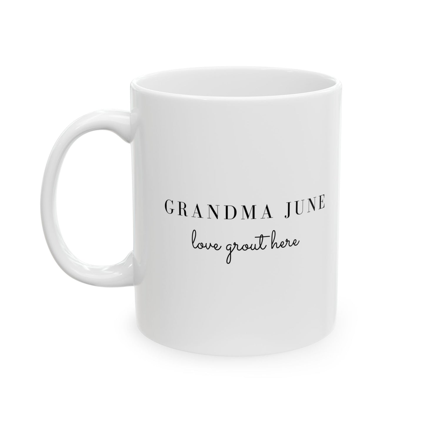 Custom Ceramic Coffee Mug – Personalized 11oz Drinkware for Gifts & Daily Use