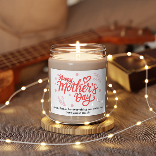Happy Mothers Day Gift, Mother's Day Candle, 9 oz