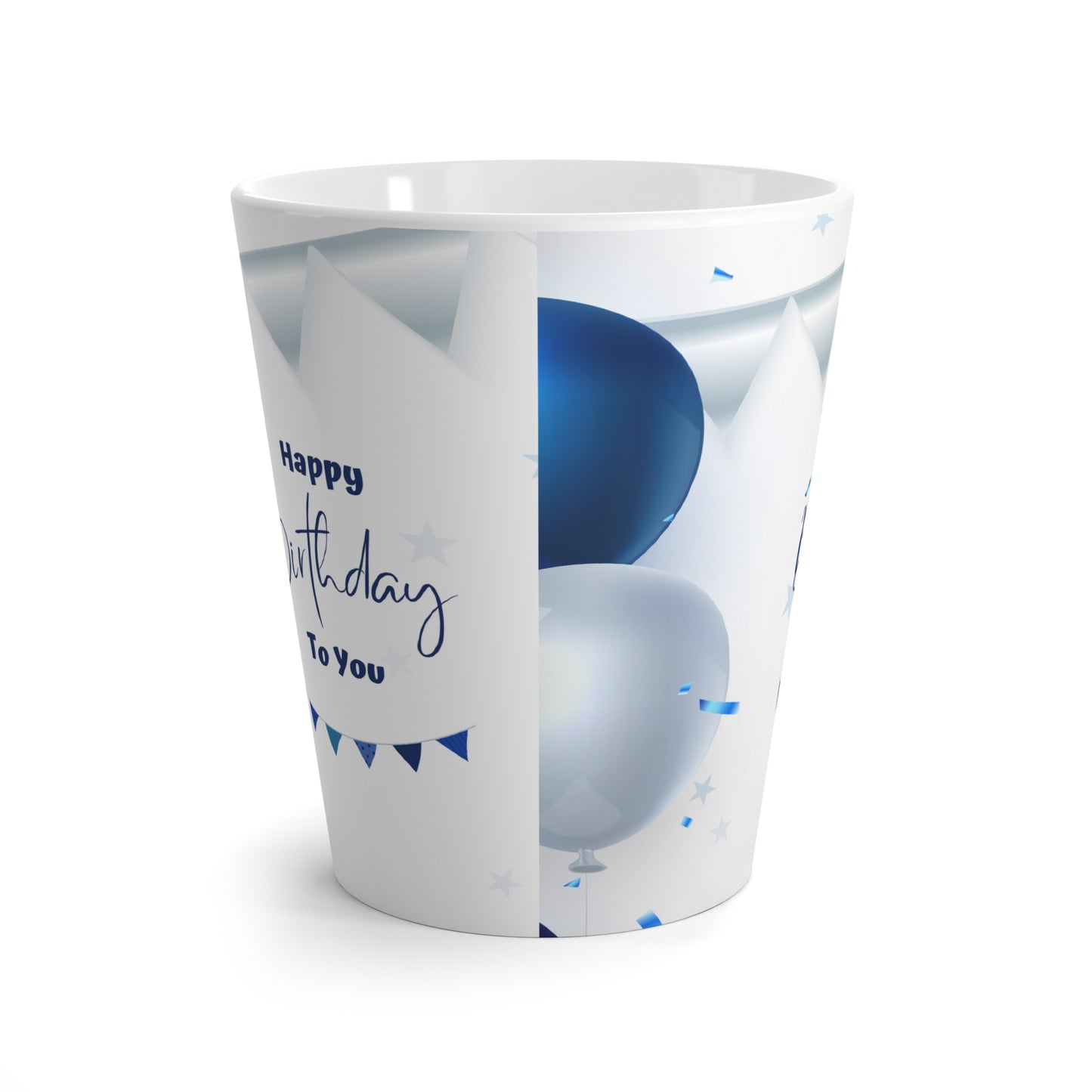 Happy Birthday to You Latte Mug, 12oz
