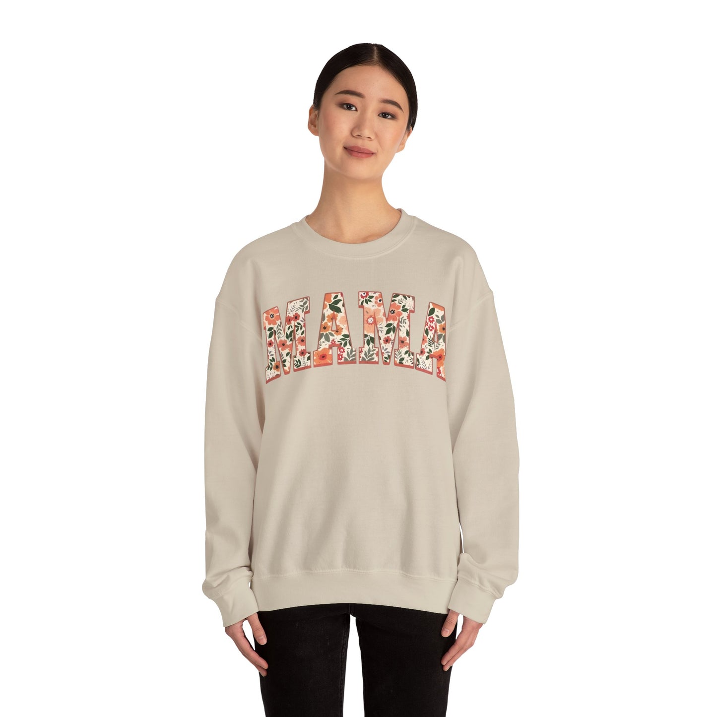 Florist Mama Printed Sweatshirt, Mother's Day Gift