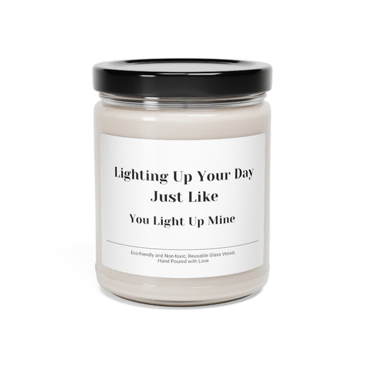 Lighting Up Your Day Just Like Scented Soy Candle for Mom, 9 oz