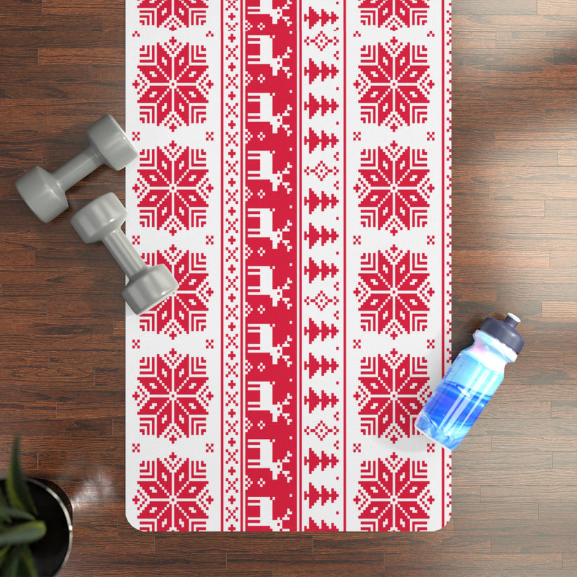 Christmas Rubber Yoga Mat