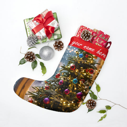 Christmas Stocking with Personalized Name – Keepsake for the Holidays