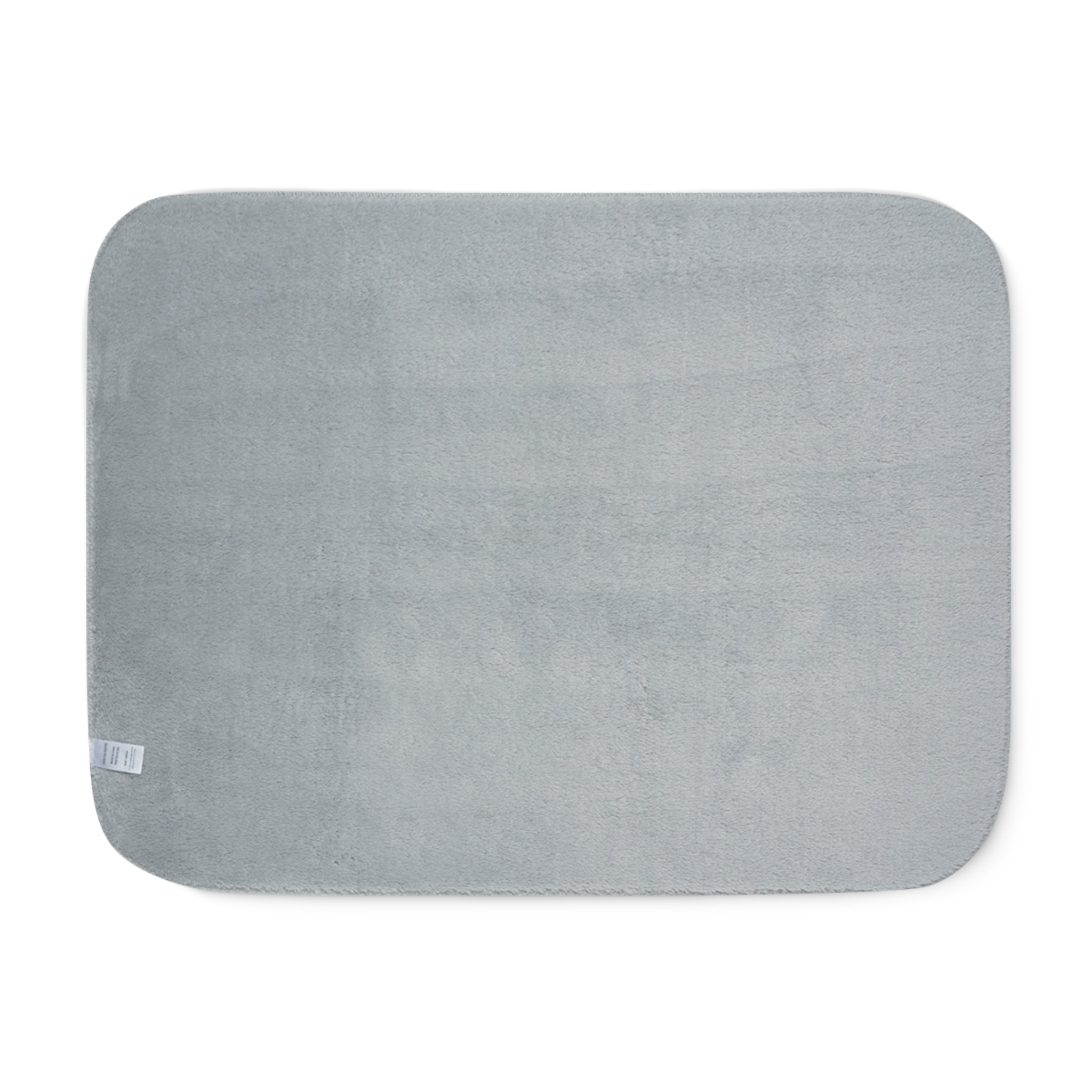 Merry Christmas & Happy New Year Printed Sherpa Blanket, White