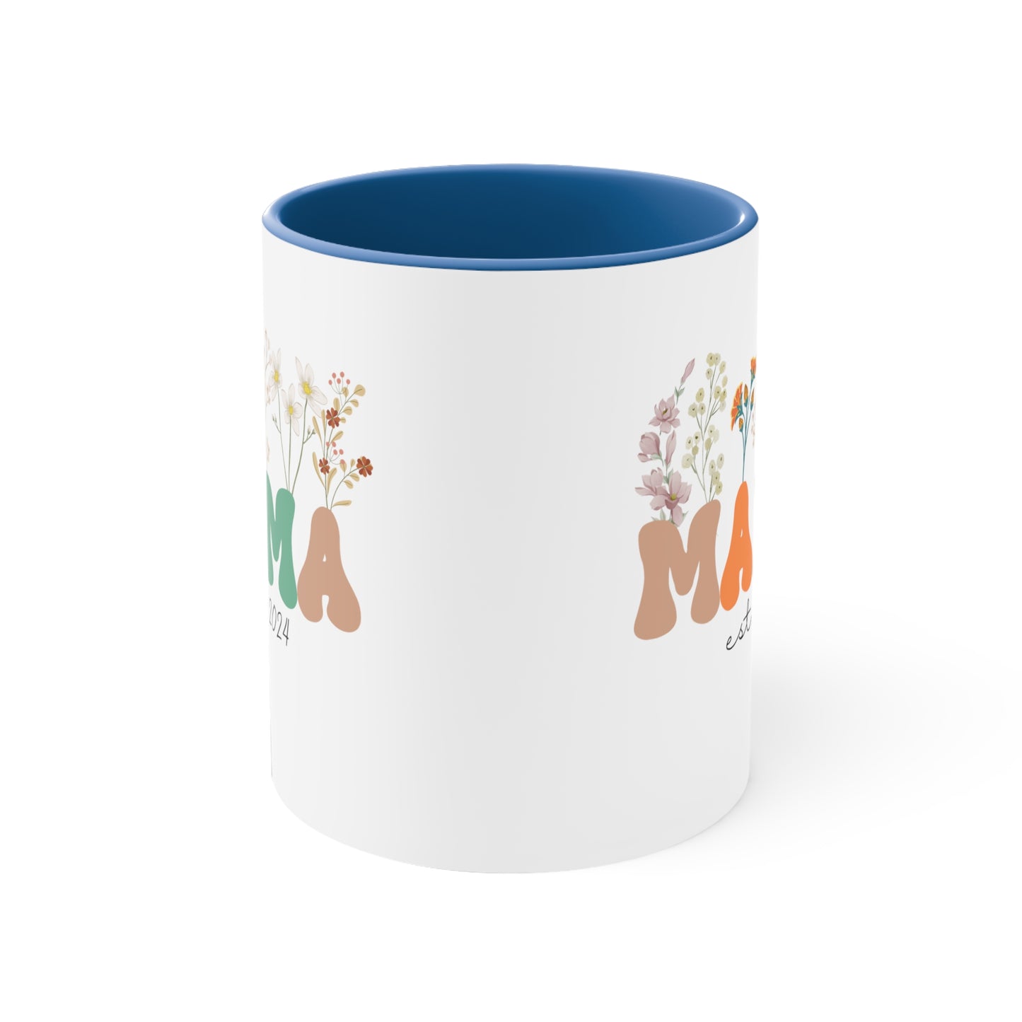 Mama Est 2024 Mug, Custom Birthday Mug for Mom