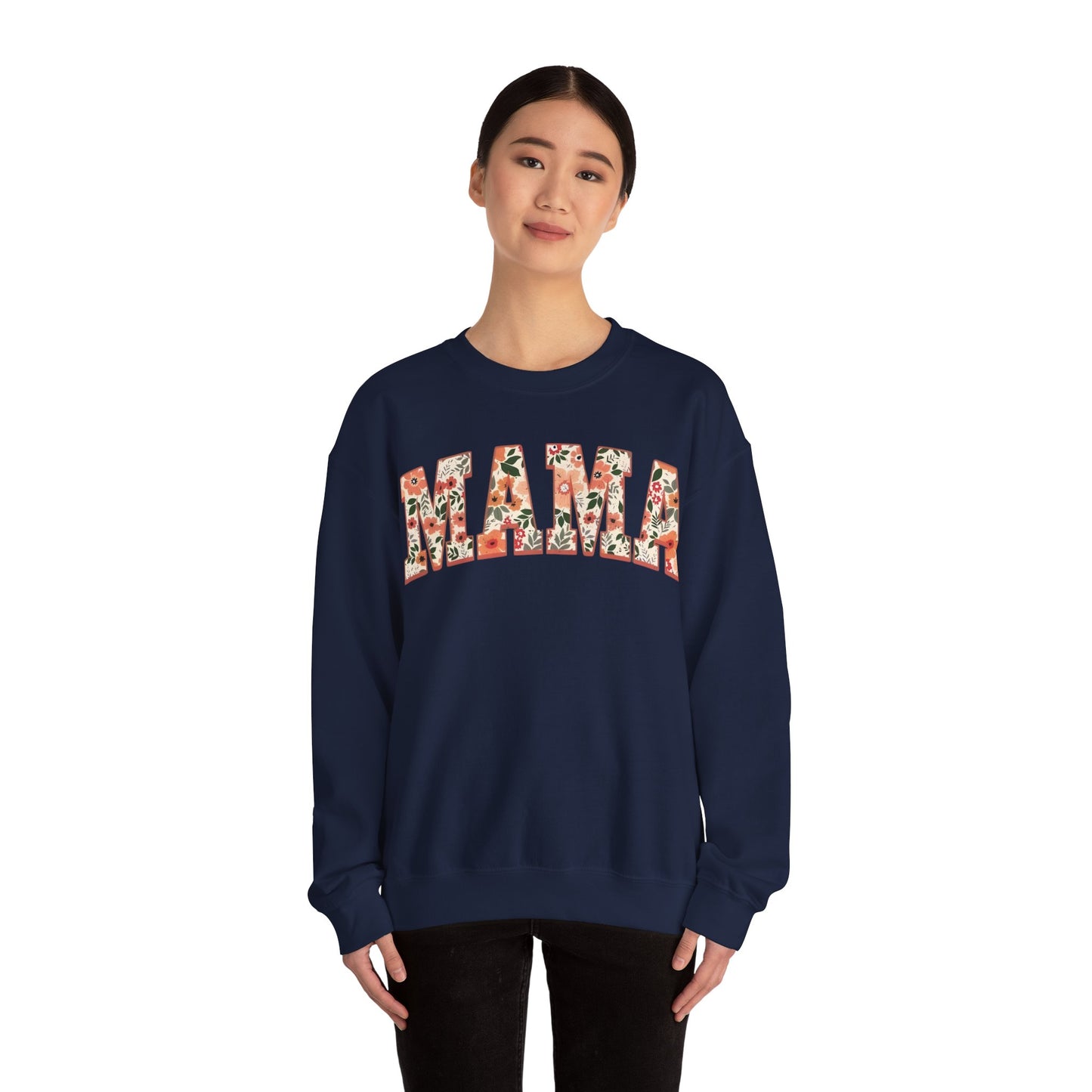 Florist Mama Printed Sweatshirt, Mother's Day Gift