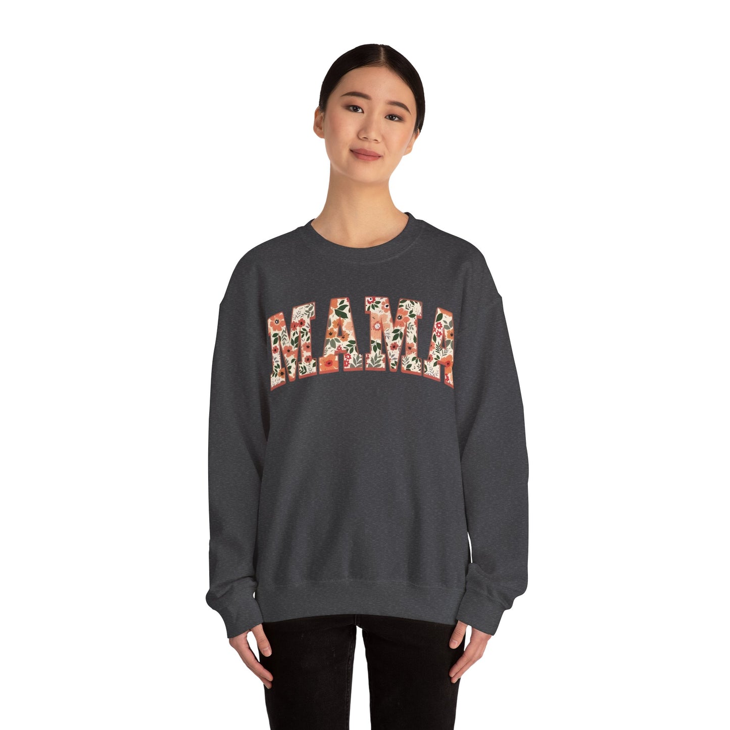 Florist Mama Printed Sweatshirt, Mother's Day Gift