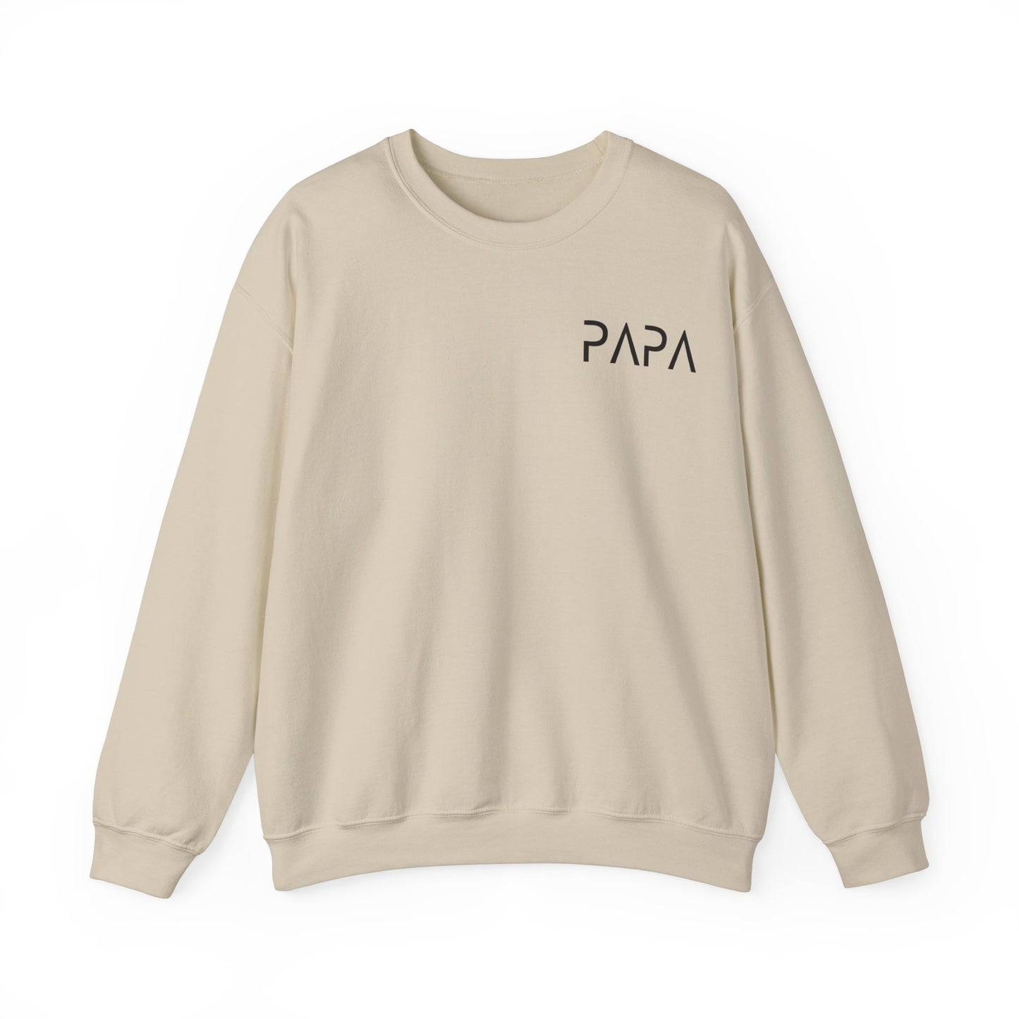 Papa Printed Sweatshirt, Gift for Father