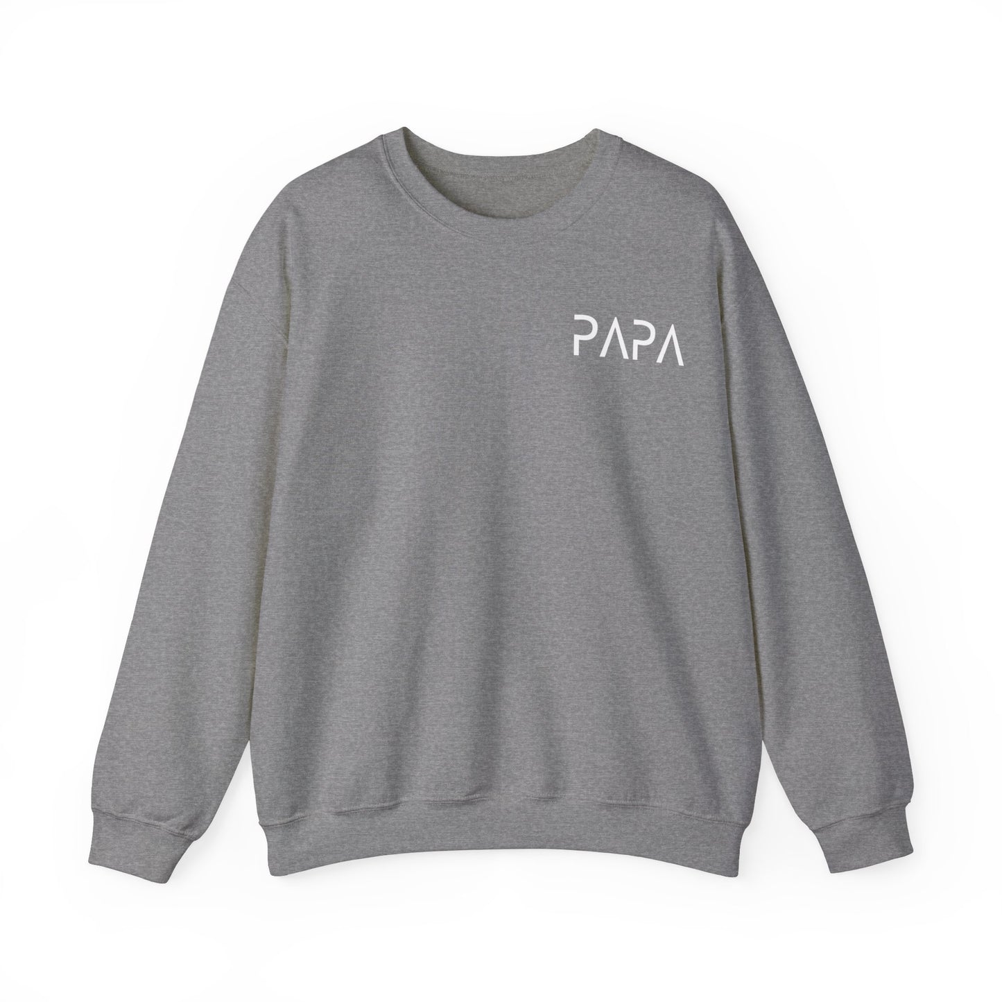 Papa Printed Sweatshirt, Gift for Father