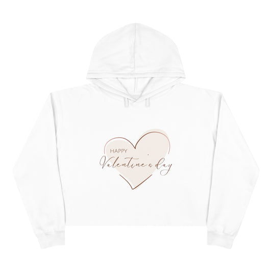 Valentine's Hoodie, Crop Hoodie for Her and Him, Valentine's Day Gift