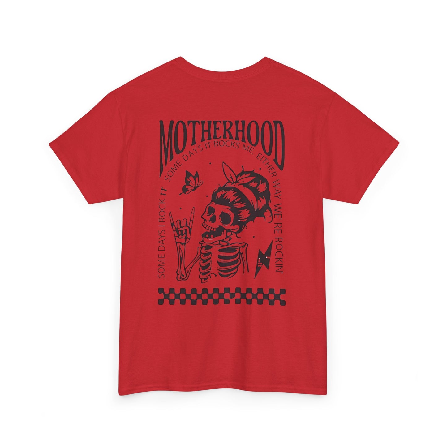 Motherhood Two Side Printed Tshirt for Mom, Mother's Day Gift