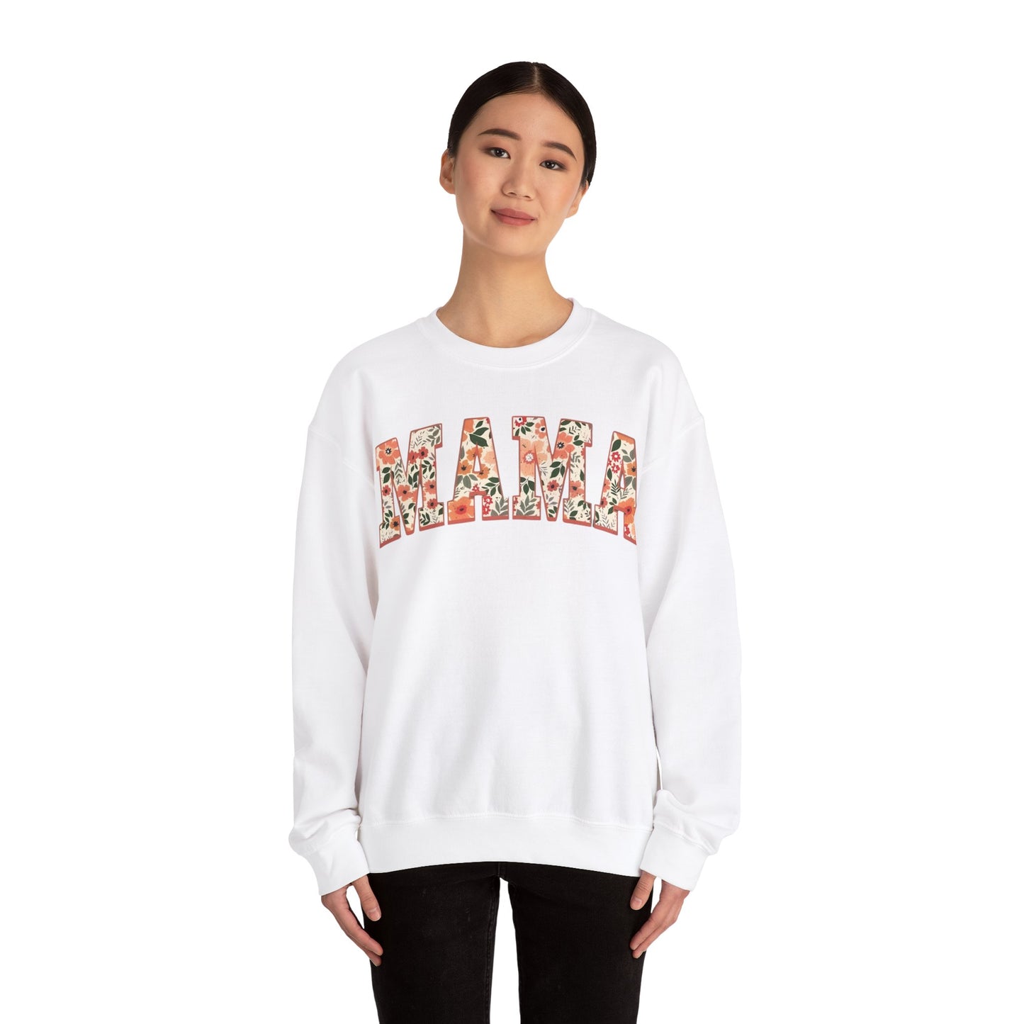 Florist Mama Printed Sweatshirt, Mother's Day Gift