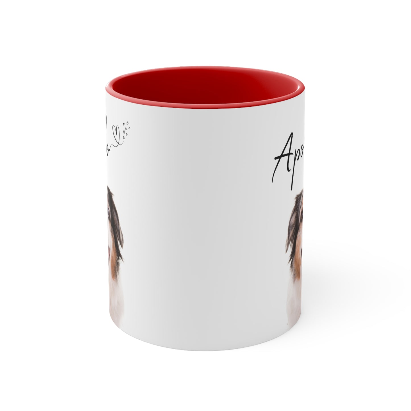 Apollo Customised Dog Birthday Accent Coffee Mug, 11oz