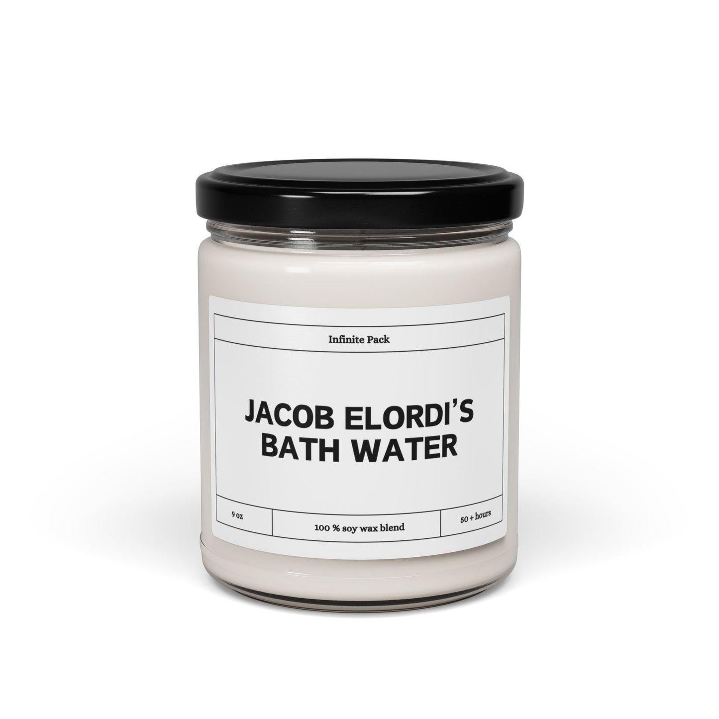 Jacob Elordi’s Bath Water Candle – Funny Soy Candle, 9oz