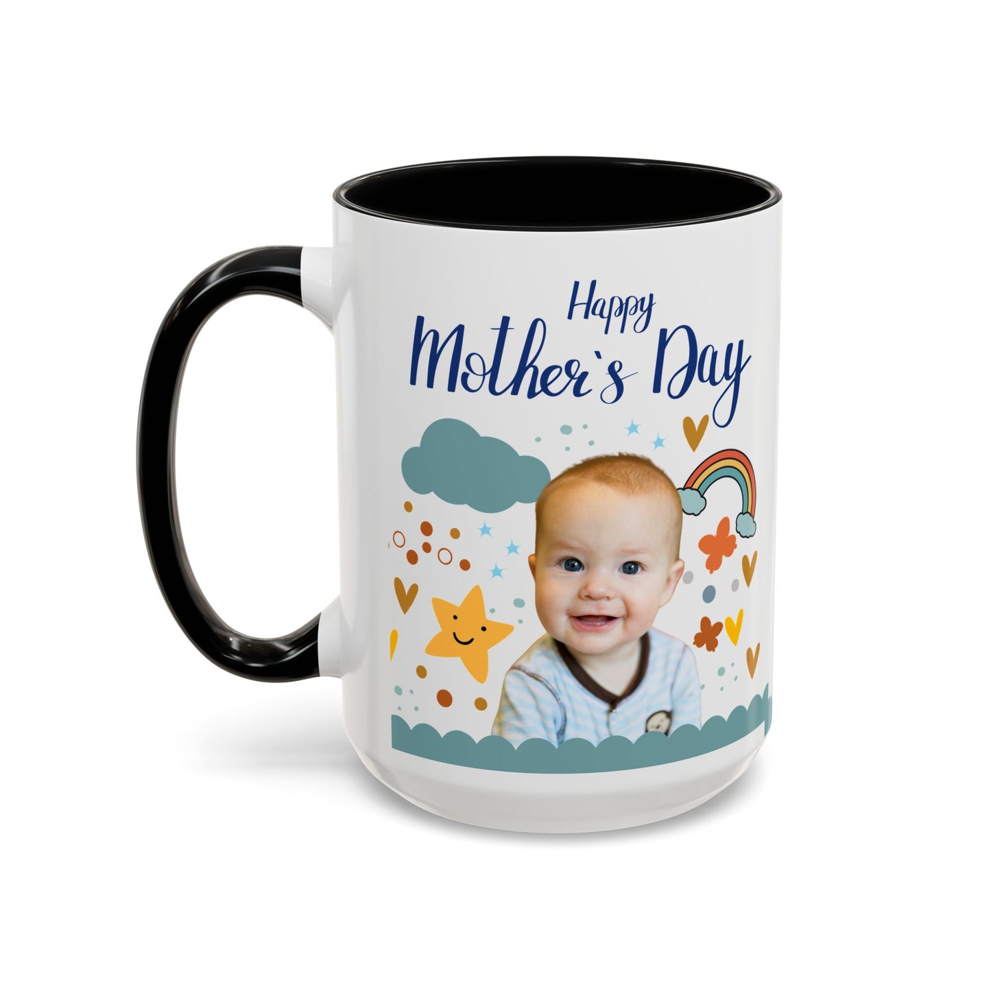 Custom Baby Photo Mug – Personalized Gift for Mom or New Mom