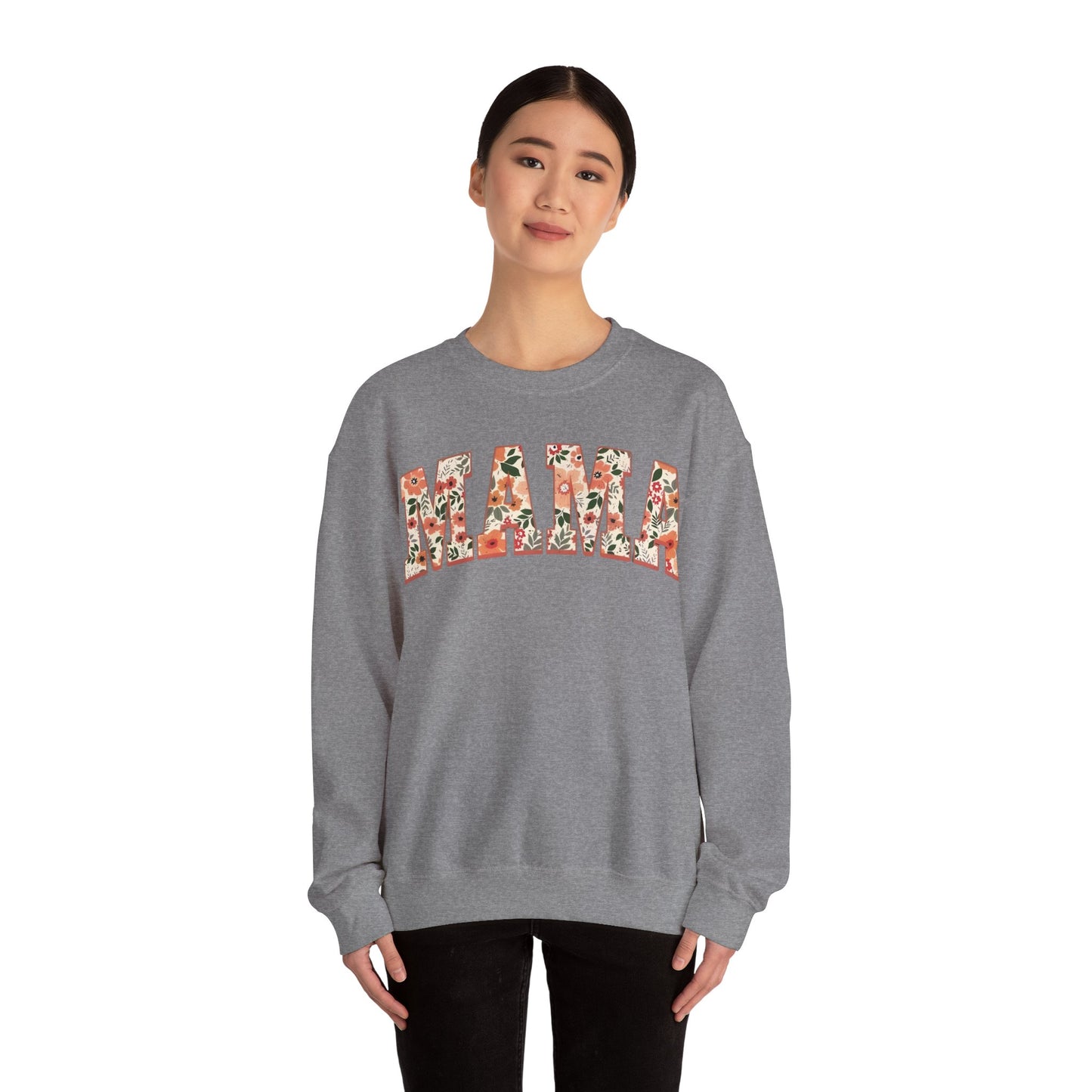 Florist Mama Printed Sweatshirt, Mother's Day Gift