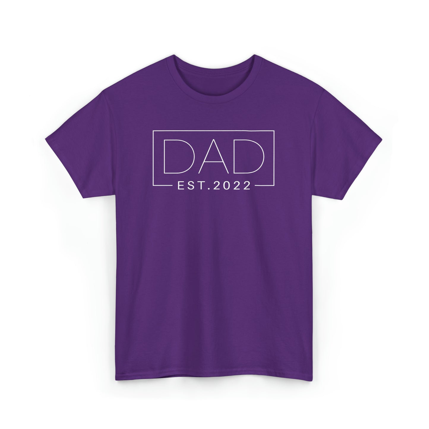 Dad Est Custom Year Birthday Tshirt, Father's Day Gift