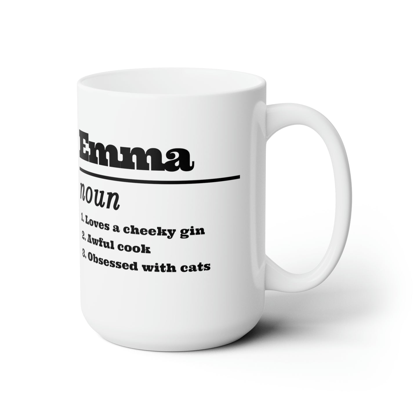 Customise Name Birthday Ceramic Mug 15oz