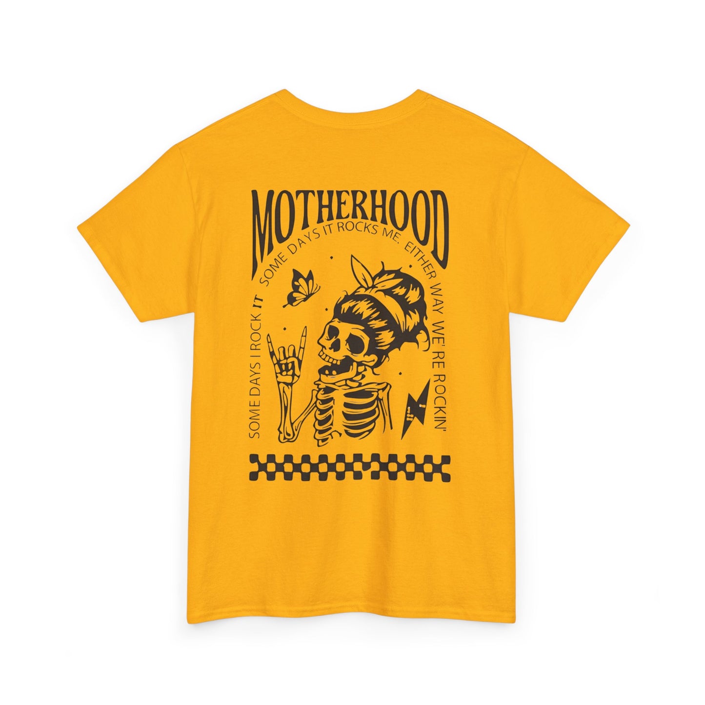 Motherhood Two Side Printed Tshirt for Mom, Mother's Day Gift