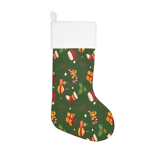 Holiday Stocking, Christmas Stockings, Green