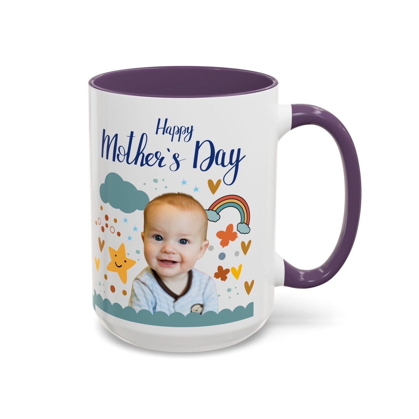 Custom Baby Photo Mug – Personalized Gift for Mom or New Mom