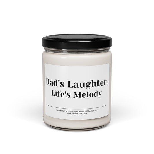 Dad’s Laughter Life’s Melody Scented Soy Candle, 9oz