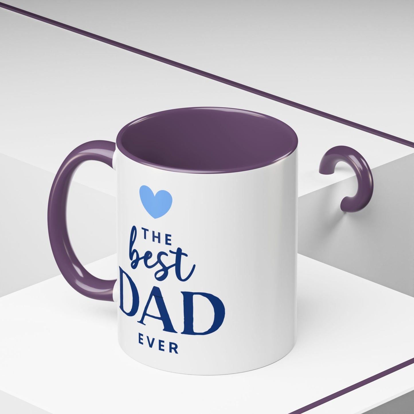 Best Dad Ever Coffee Mug – Personalized Father’s Day Gift for New Parent & Grandparent – 11oz, 15oz