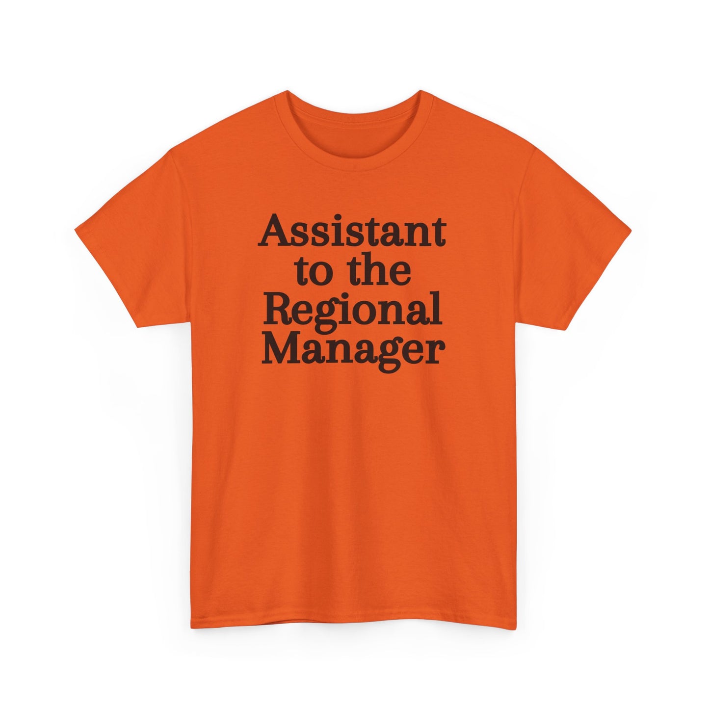 Assistant to the Regional Manager TShirt, Promotion Gift