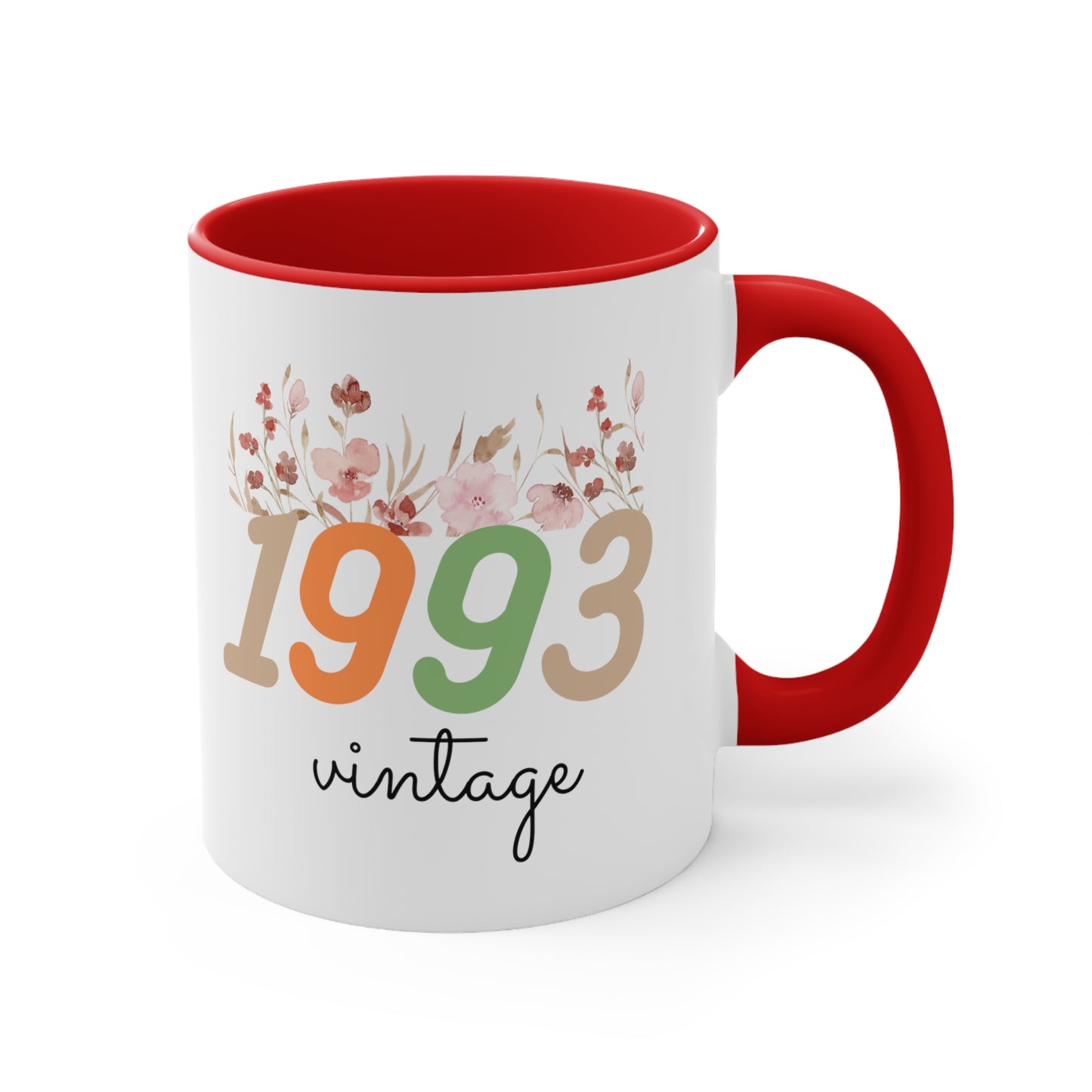 31st Birthday Vintage Custom Birthday Coffee Mug, 11oz, 1993 Birthdate Mug