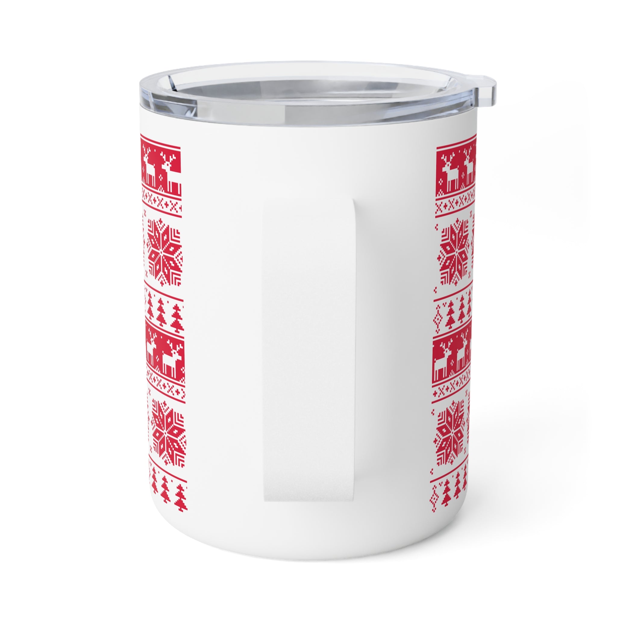 hristmas Stainless Steel Insulated Coffee Mug – 10oz Holiday Travel Cup