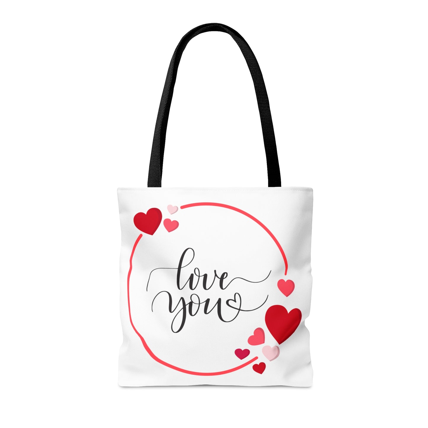 Valentine Tote bags, Love You Printed Tote Bags, 3 Sizez