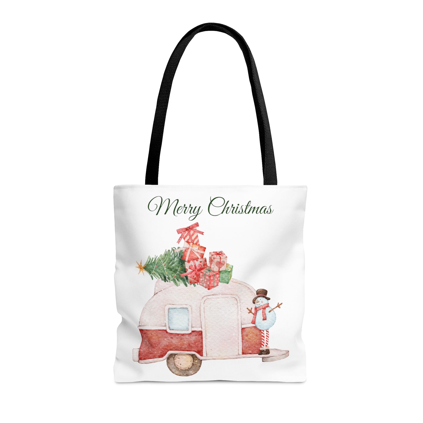 Merry Christmas Printed Tote Bags for Her & Him