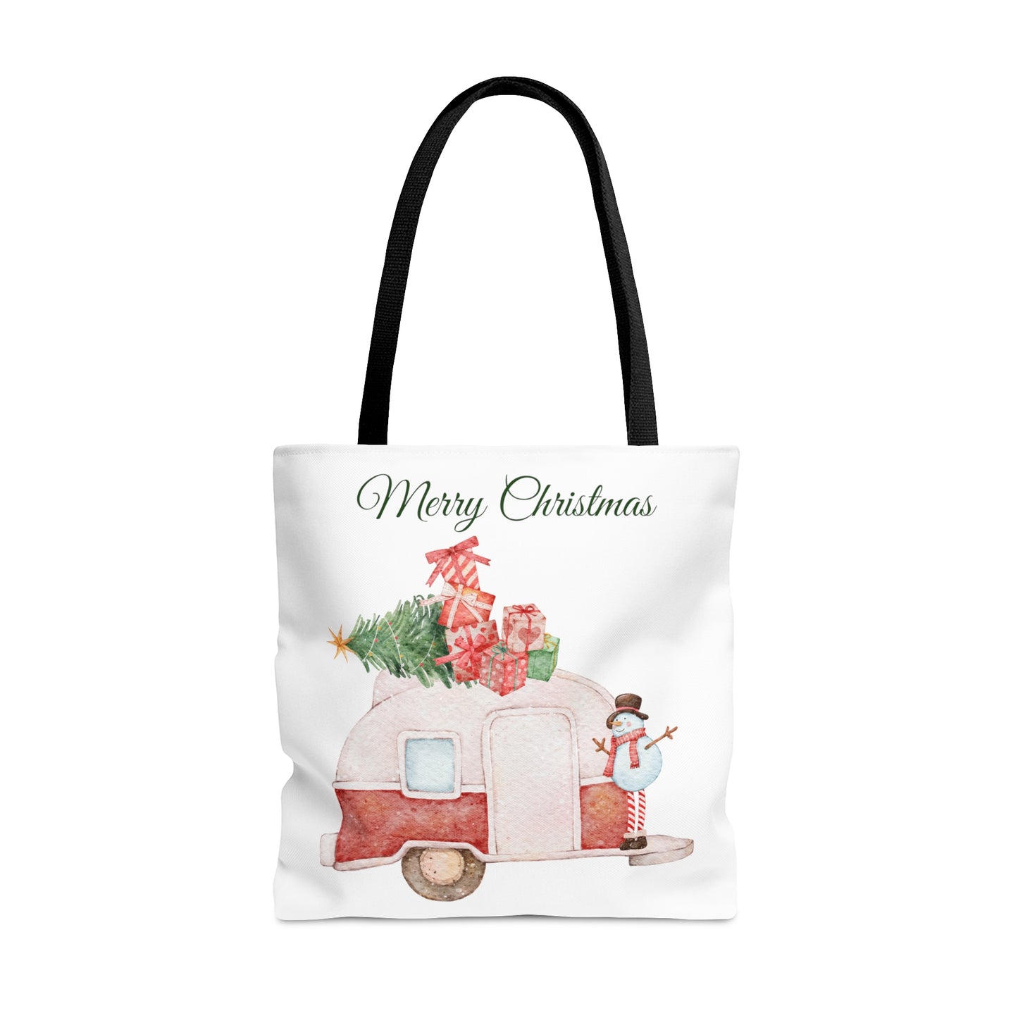 Merry Christmas Printed Tote Bags for Her & Him